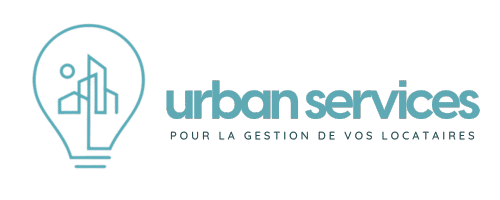 Logo de l'image de marque d'Urban Services, une entreprise de gestion immobilière située en Outaouais, plus précisément à Gatineau.